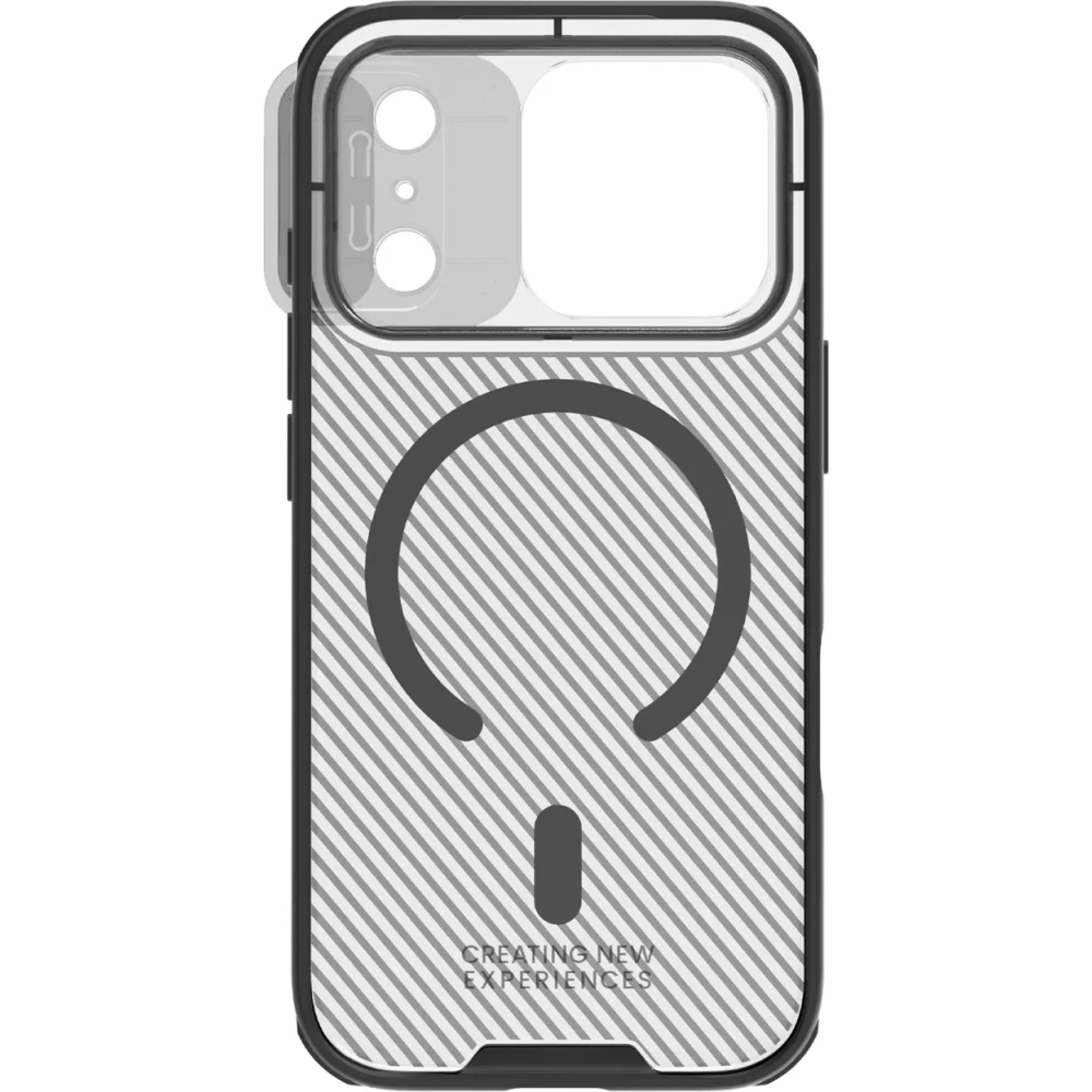 Etui Nillkin CamShield Pro Magnetic Case do Apple iPhone 17 Pro Max półprzezroczyste czarne