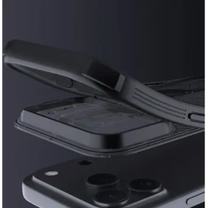 Etui Nillkin CamShield Pro Magnetic Case do Apple iPhone 17 Pro Max półprzezroczyste czarne