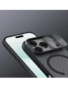 Etui Nillkin CamShield Pro Magnetic Case do Apple iPhone 17 Pro Max półprzezroczyste czarne