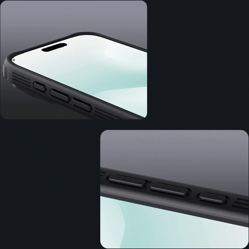 Etui Nillkin CamShield Pro Magnetic Case do Apple iPhone 17 Pro Max półprzezroczyste czarne