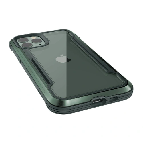 Etui aluminiowe X-Doria Defense Shield Apple iPhone 11 Pro (Drop test 3m) (Midnight Green)