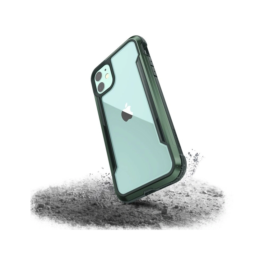 Hurtownia GSM - Etui z hliníku X-Doria Defense Shield Apple iPhone 11 (test pádu 3m) (Midnight Green) - XDR044GRN - {ean13} - Hurt