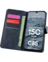 Etui z klapką Bizon Case Pocket do Xiaomi Redmi 15C 4G / 5G / Poco C85 173mm granatowe