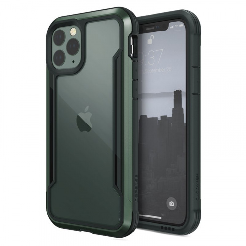 Hurtownia X-Doria - 6950941485661 - XDR045GRN - Etui aluminiowe X-Doria Defense Shield Apple iPhone 11 Pro Max (Drop test 3m) (Midnight Green) - B2B homescreen
