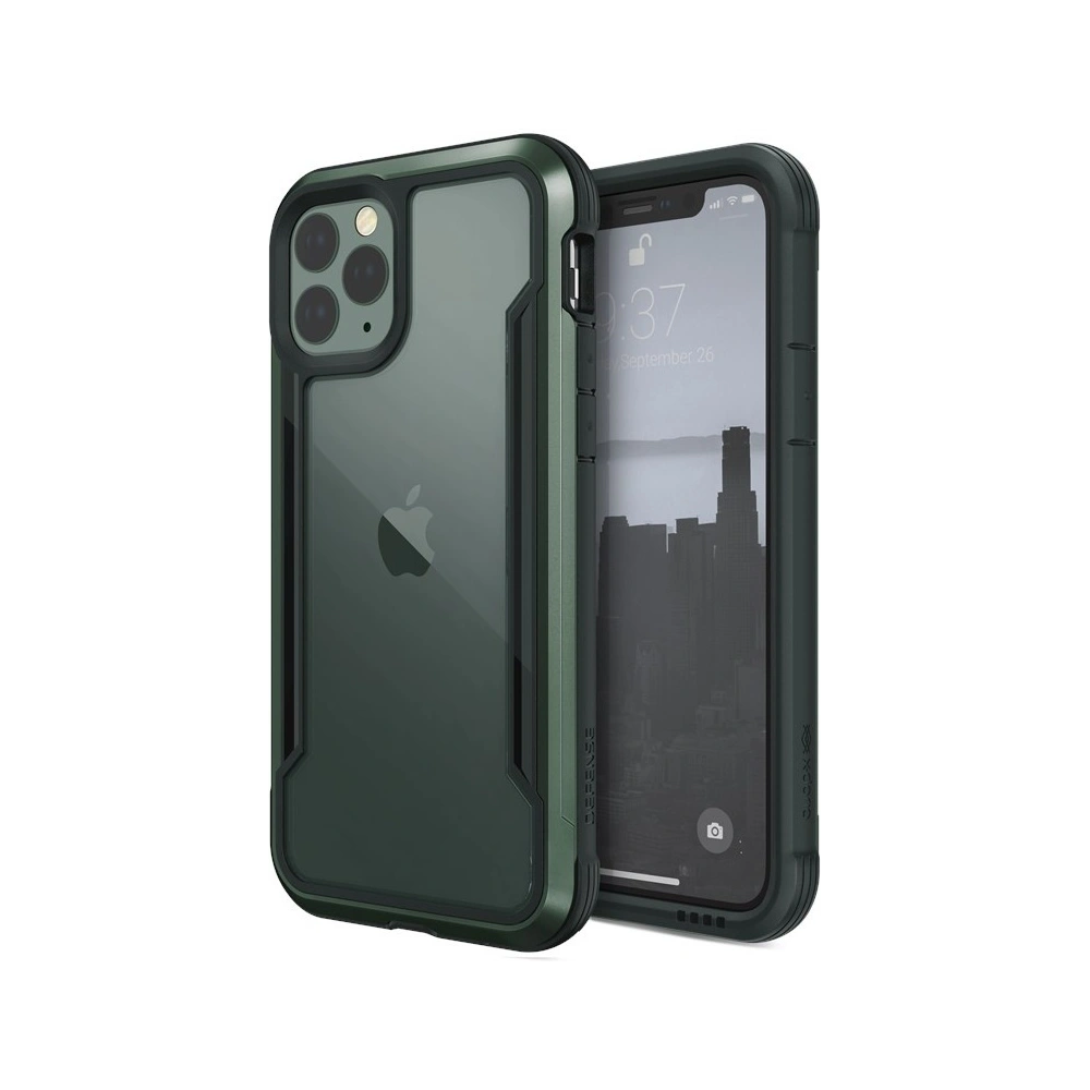 Hurtownia GSM - Etui hliníkové X-Doria Defense Shield Apple iPhone 11 Pro Max (test pádu 3m) (Midnight Green) - XDR045GRN - {ean13} - Hurt