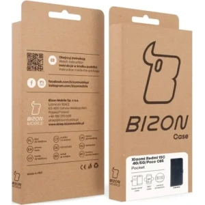 Etui z klapką Bizon Case Pocket do Xiaomi Redmi 15C 4G / 5G / Poco C85 173mm granatowe