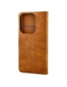 Etui z klapką Bizon Case Pocket do Xiaomi Redmi 15C 4G / 5G / Poco C85 173mm brązowe