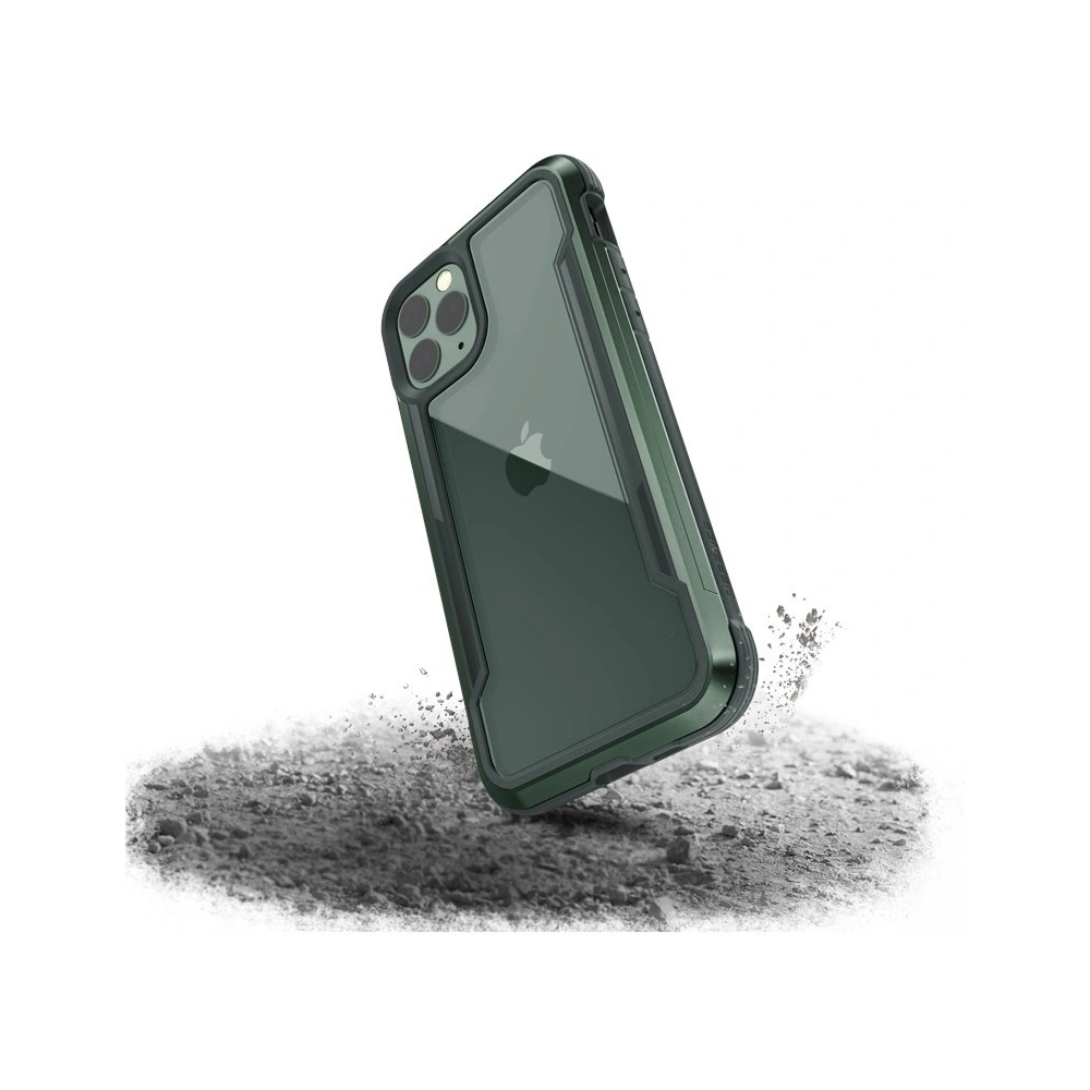 Hurtownia GSM - Etui hliníkové X-Doria Defense Shield Apple iPhone 11 Pro Max (test pádu 3m) (Midnight Green) - XDR045GRN - {ean13} - Hurt