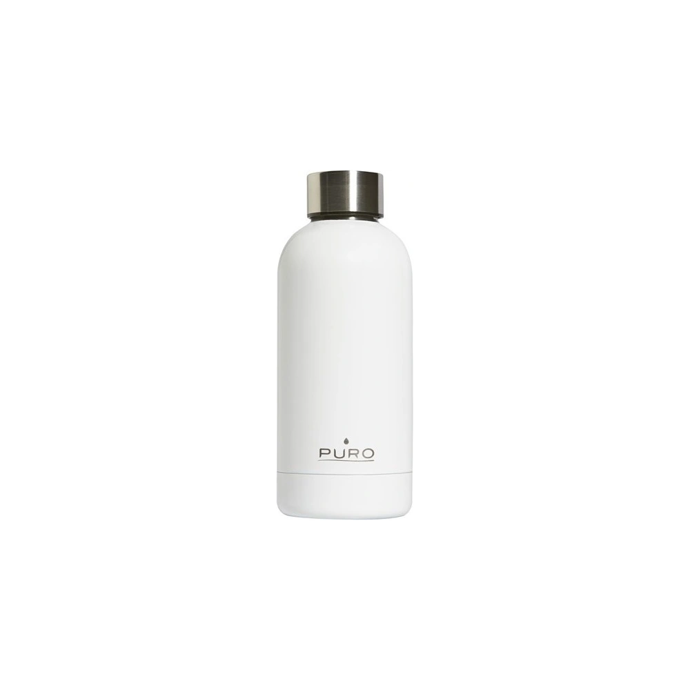 Hurtownia GSM - Butelka termická z nerezové oceli Puro Hot&Cold 350ml (Lesklá bílá) - PUR174WHT - {ean13} - Hurt