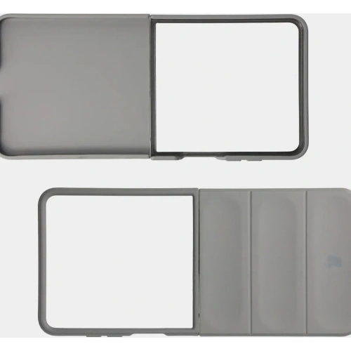 Pancerne etui Bizon Case Tur do Samsung Galaxy Z Flip7 szare