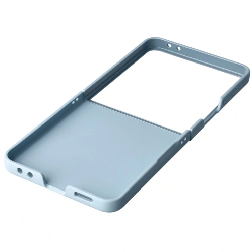 Pancerne etui Bizon Case Tur do Samsung Galaxy Z Flip7 błękitne