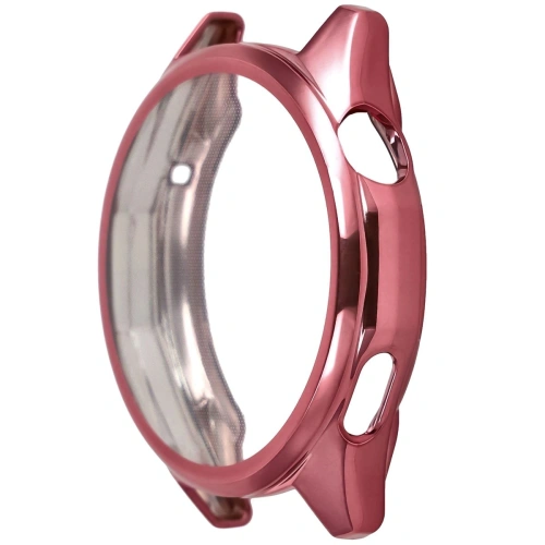 Etui z osłoną ekranu Bizon Case Watch Felipe do Huawei Watch GT6 46 mm różowe