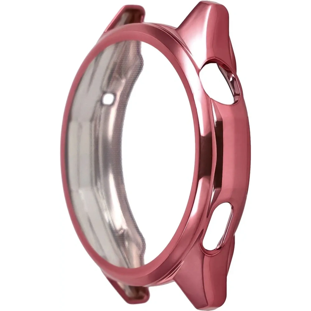 Etui z osłoną ekranu Bizon Case Watch Felipe do Huawei Watch GT6 46 mm różowe