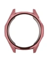 Etui z osłoną ekranu Bizon Case Watch Felipe do Huawei Watch GT6 46 mm różowe