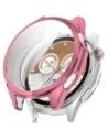 Etui z osłoną ekranu Bizon Case Watch Felipe do Huawei Watch GT6 46 mm różowe