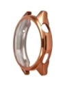Etui z osłoną ekranu Bizon Case Watch Felipe do Huawei Watch GT6 46 mm różowozłote