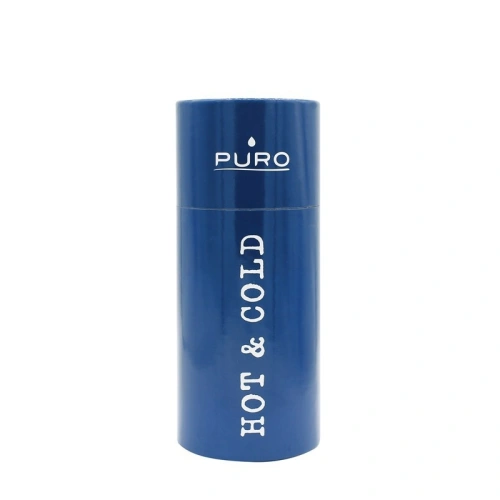 Butelka termiczna ze stali nierdzewnej Puro Hot&Cold 350ml (Dark Blue)