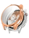 Etui z osłoną ekranu Bizon Case Watch Felipe do Huawei Watch GT6 46 mm różowozłote