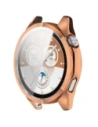Etui z osłoną ekranu Bizon Case Watch Felipe do Huawei Watch GT6 46 mm różowozłote