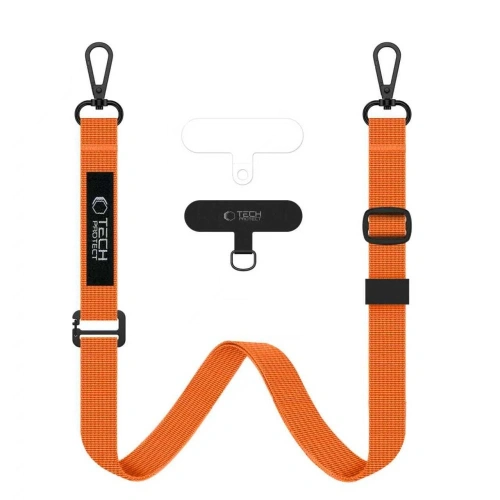 Smycz Tech-Protect C6S Rope Crossbody Cosmic Orange
