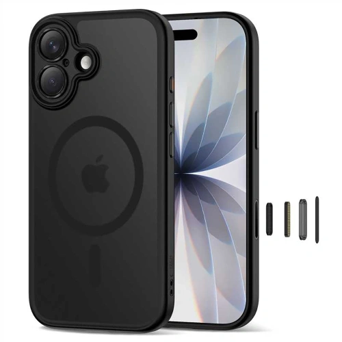 Etui Tech-Protect Magpeak MagSafe CC do Apple iPhone 17 Matte Black
