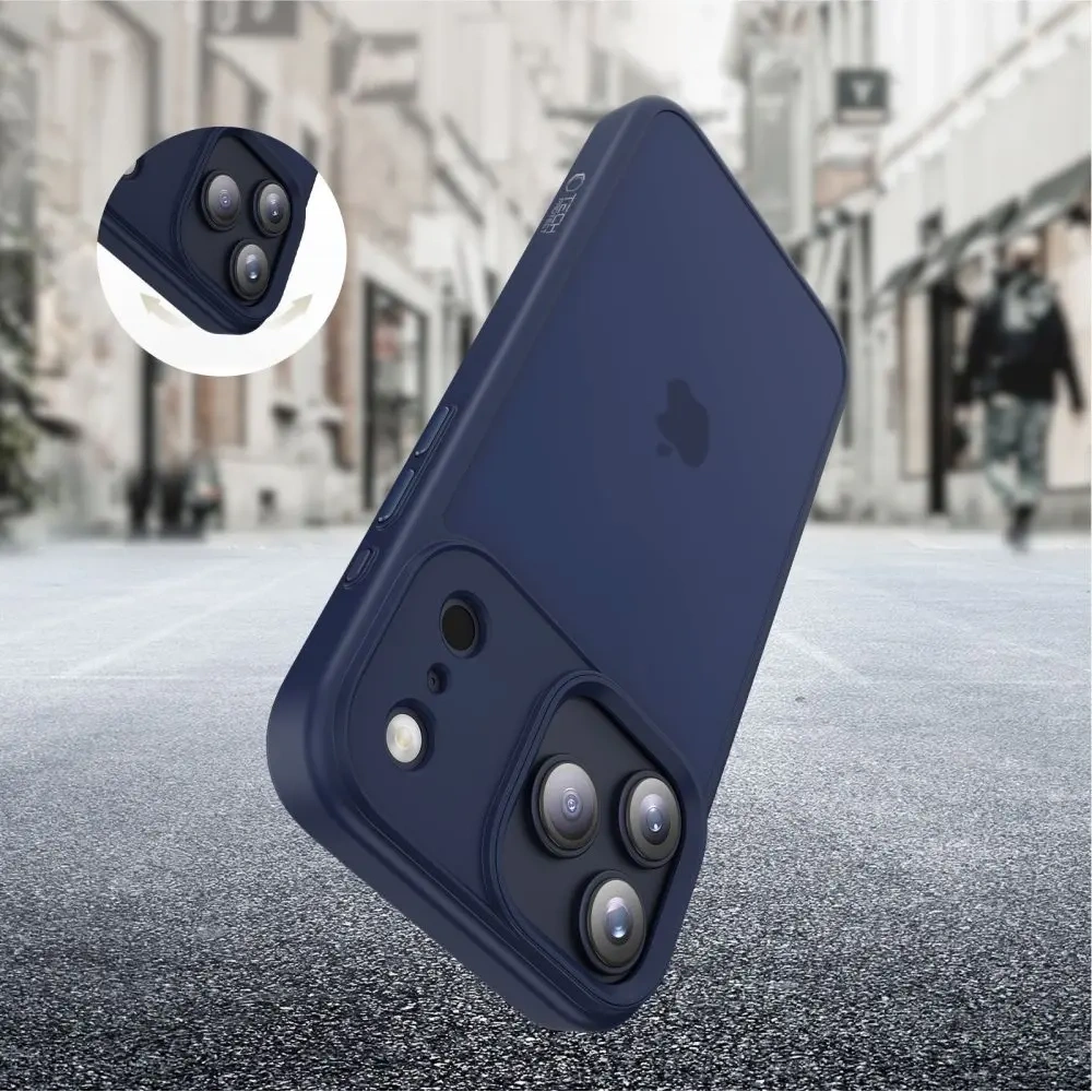 Etui Tech-Protect Magmat do Apple iPhone 17 Pro Matte Deep Blue