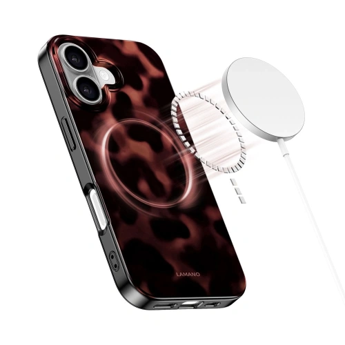 Etui Tech-Protect Lamano MagSafe do Apple iPhone 17 Panther