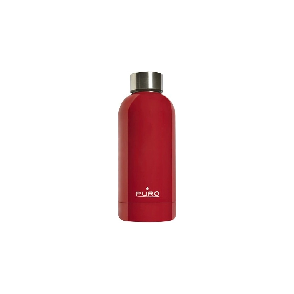 Hurtownia GSM - Butelka termická z nerezové oceli Puro Hot&Cold 350ml (Červená) - PUR179RED - {ean13} - Hurt