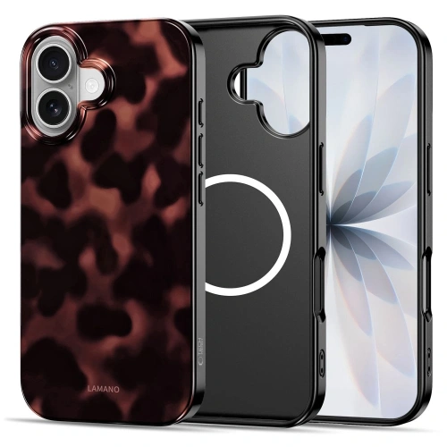 Etui Tech-Protect Lamano MagSafe do Apple iPhone 16 Panther