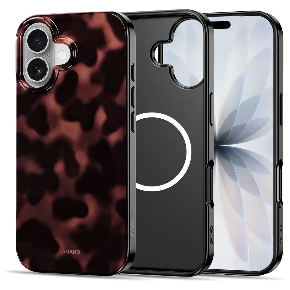 Etui Tech-Protect Lamano MagSafe do Apple iPhone 16 Panther