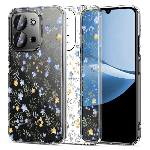 Etui Tech-Protect Flexair do Xiaomi Redmi 15c 173mm / Poco C85 173mm Spring Flowers