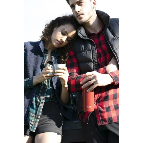 Butelka termiczna ze stali nierdzewnej Puro Hot&Cold 350ml (Red)