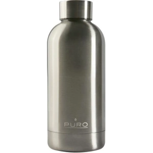 Hurtownia GSM - Butelcă termică din oțel inoxidabil Puro Hot&Cold 350ml (Argintiu Metallic) - PUR182SLV - {ean13} - Hurt