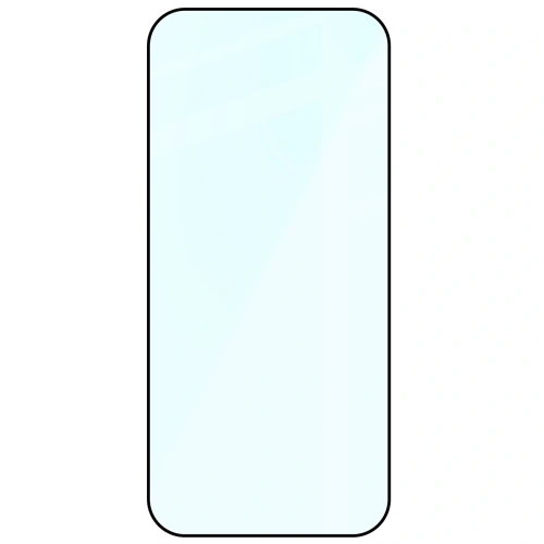 Szkło hartowane Bizon Glass Edge 2 do Apple iPhone Air czarna ramka