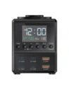 Budzik z ładowarką bezprzewodową Blitzwolf BW-FW10 2xUSB-A 60W, 4xUSB-C 120W, do telefonu, do zegarka