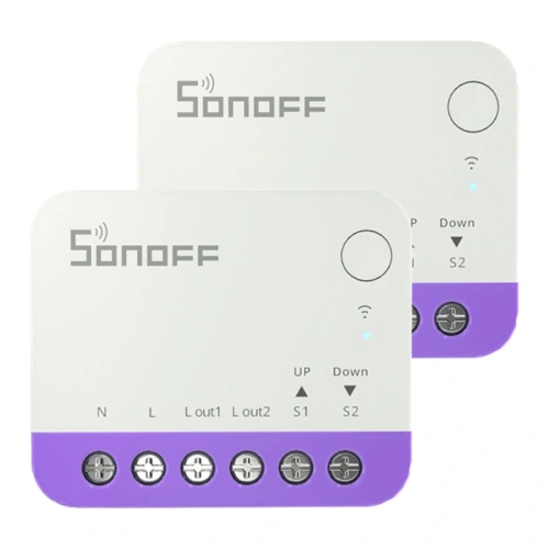 Inteligentny mini przełącznik do rolet WiFi Sonoff MINI-RBS [2 PACK]