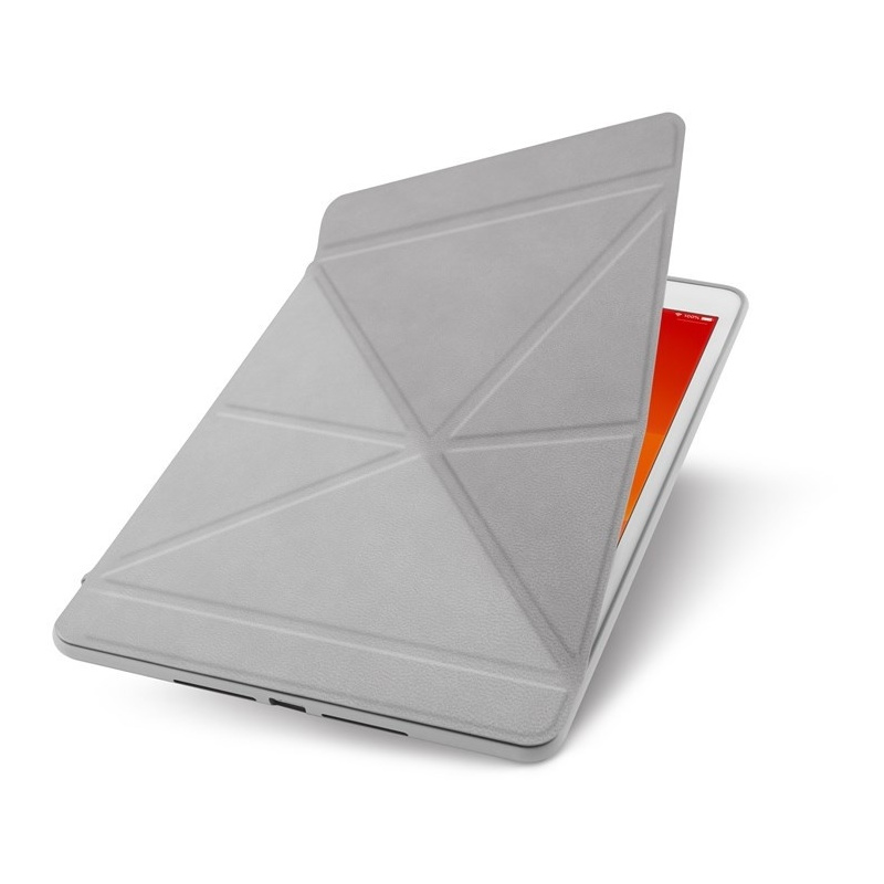 Moshi Distributor - 4713057258701 - MOSH061GRY - Moshi VersaCover - Origami Folding Case & Stand for iPad 10.2 (Stone Gray) - B2B homescreen