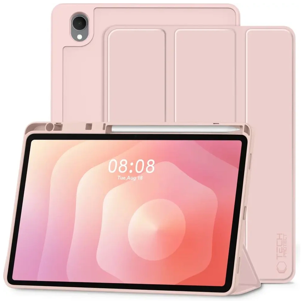 Etui Tech-Protect SmartCase Pen do Samsung Galaxy Tab S11 11.0 X730 / X736 Pink