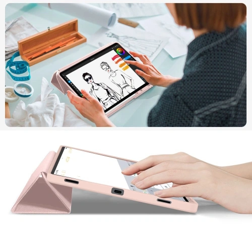 Etui Tech-Protect SmartCase Pen do Samsung Galaxy Tab S11 11.0 X730 / X736 Pink