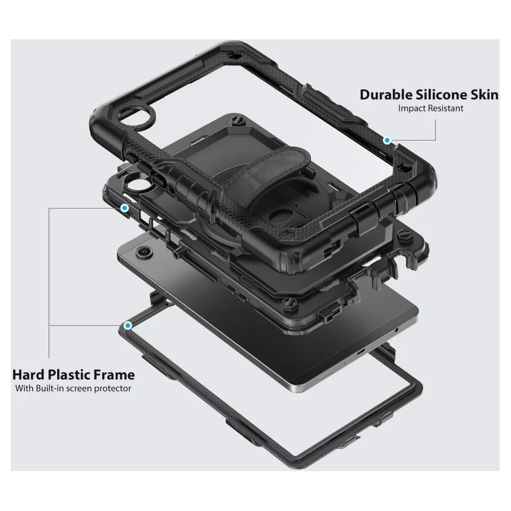 Etui Tech-Protect Solid do Samsung Galaxy Tab A9 / A11 8.7 X110 / X115 / X133 / X135 Black Etui Tech-Protect Solid do Samsung Galaxy Tab A9 / A11 8.7 X110 / X115 / X133 / X135 Black