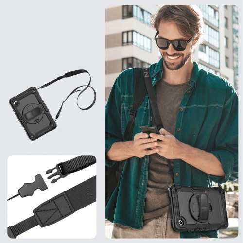Etui Tech-Protect Solid do Samsung Galaxy Tab A9 / A11 8.7 X110 / X115 / X133 / X135 Black