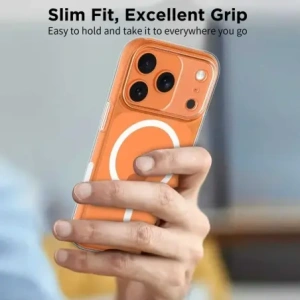 Etui Tech-Protect Magpeak MagSafe CC do Apple iPhone 17 Pro Max Clear