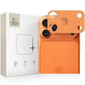 Osłona aparatu Tech-Protect Camalloy Fit+ do Apple iPhone 17 Pro Cosmic Orange