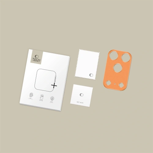 Osłona aparatu Tech-Protect Camalloy Fit+ do Apple iPhone 17 Pro Max Cosmic Orange