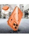 Etui Tech-Protect MagMat MagSafe do Apple iPhone 17 Pro Max Cosmic Orange/clear