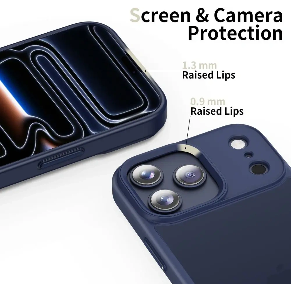 Etui Tech-Protect MagMat do Apple iPhone 17 Pro Max Matte Deep Blue