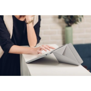 Wholesale Moshi VersaCover - Origami Folding Case & Stand for iPad 10.2 (Stone Gray) - MOSH061GRY - {ean13} - Hurt