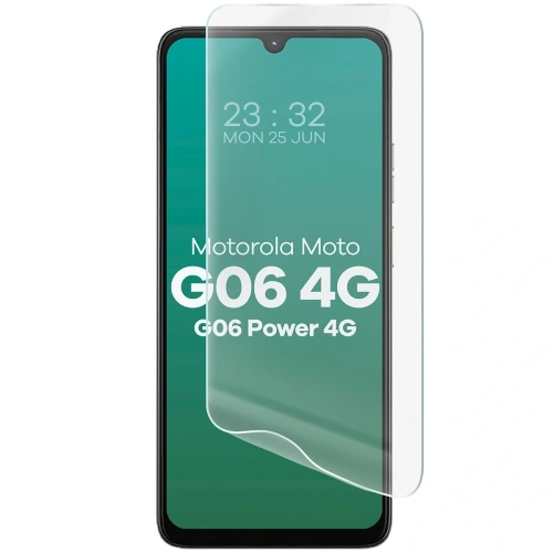 Folia hydrożelowa na ekran Bizon Glass Hydrogel Front do Motorola Moto G06 / G06 Power