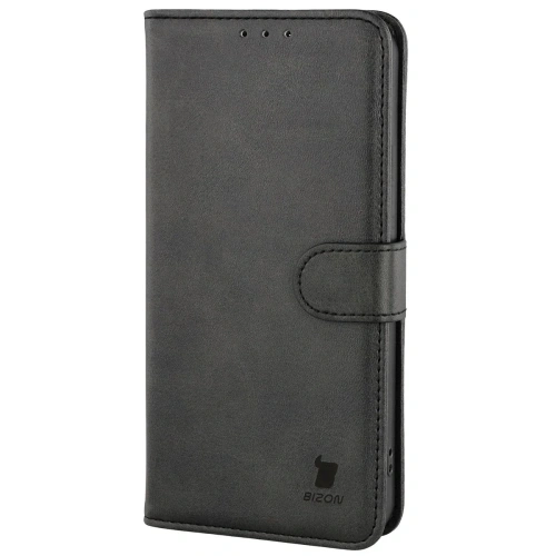 Etui z klapką Bizon Case Pocket do Xiaomi 15T Pro czarne