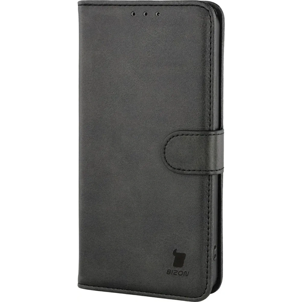 Etui z klapką Bizon Case Pocket do Xiaomi 15T Pro czarne Etui z klapką Bizon Case Pocket do Xiaomi 15T Pro czarne